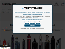 Tablet Screenshot of nicovip.com
